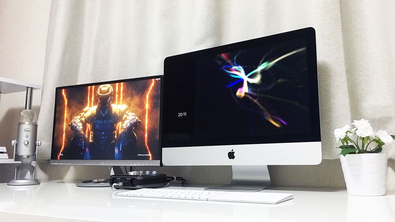 【部屋紹介】4K iMac ゲーム実況環境