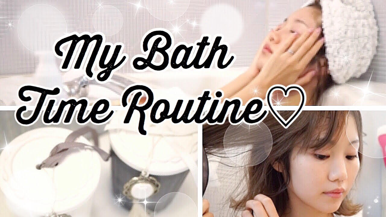 【Bath Time Routine】お風呂は女子力を高める場所！【バスタイムルーティン】