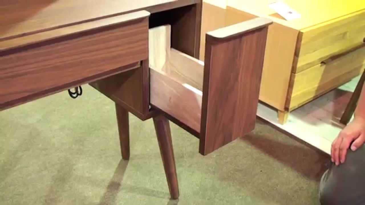 【デザイン家具.com】 高級家具 かわいい北欧デザインのドレッサー 鏡台