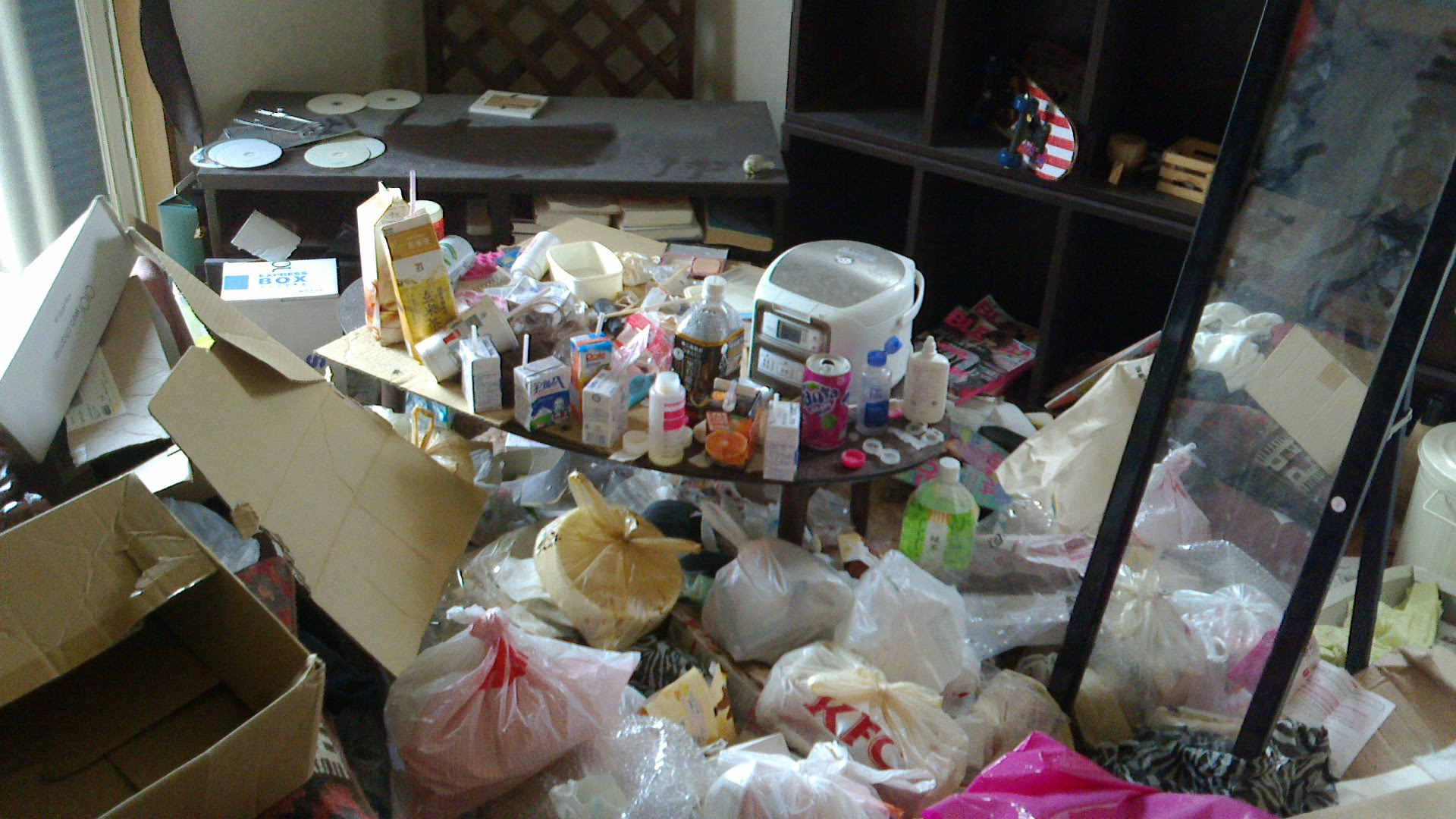 ゴミ屋敷のアパート　Garbage room
